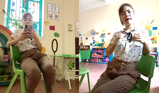 Cô giáo mầm non quay clip thủ dâm trong giờ học 5 - sevtrb.sbs